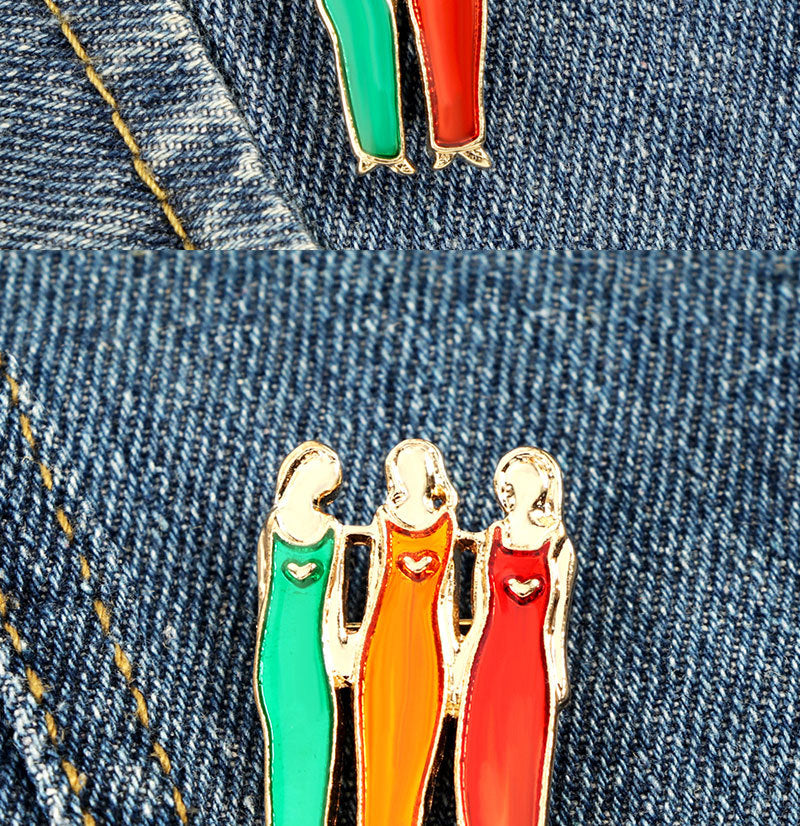 Cartoon Character Pin Brooches Featuring Unique Designs In Stylish Jewelry Accessories