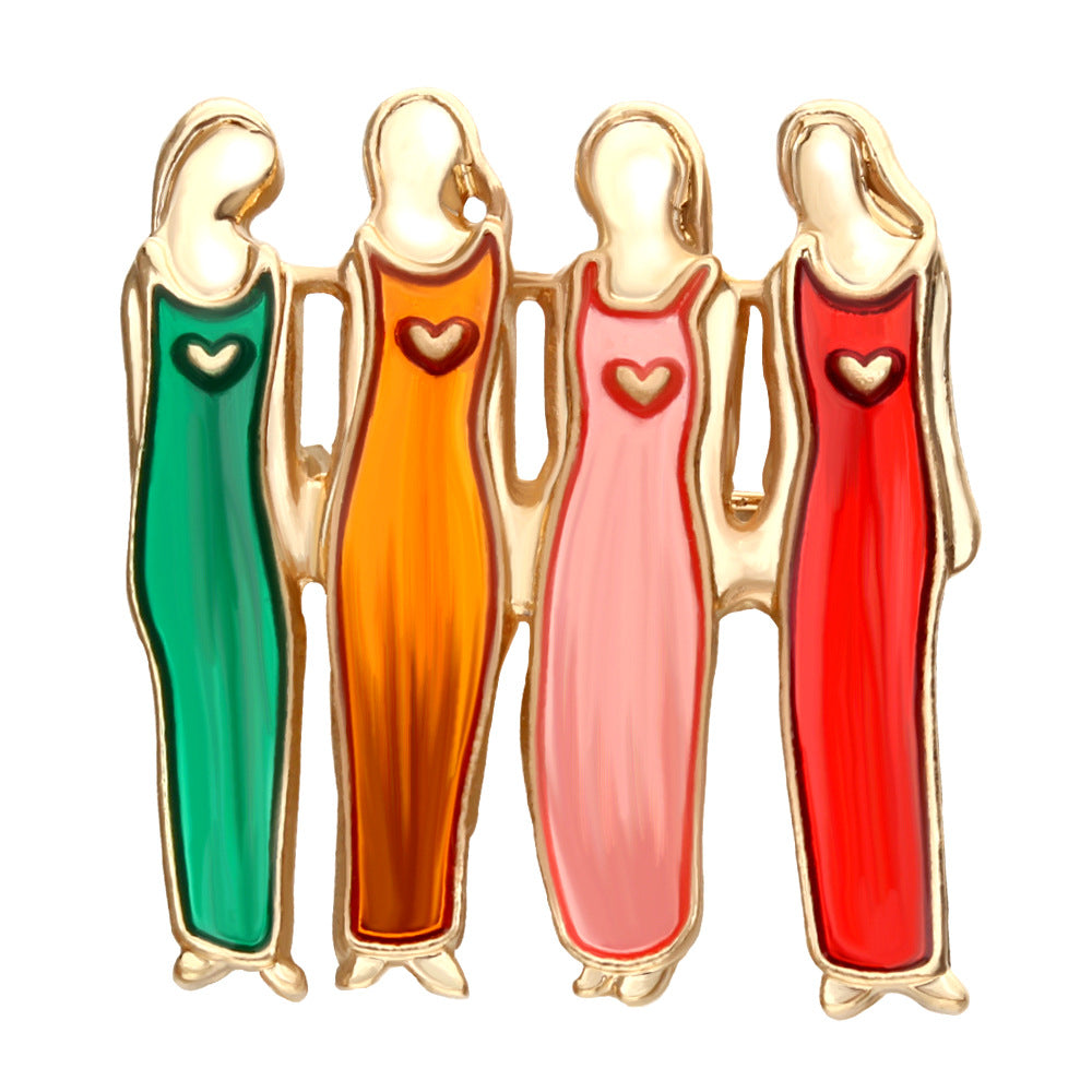 Cartoon Character Pin Brooches Featuring Unique Designs In Stylish Jewelry Accessories
