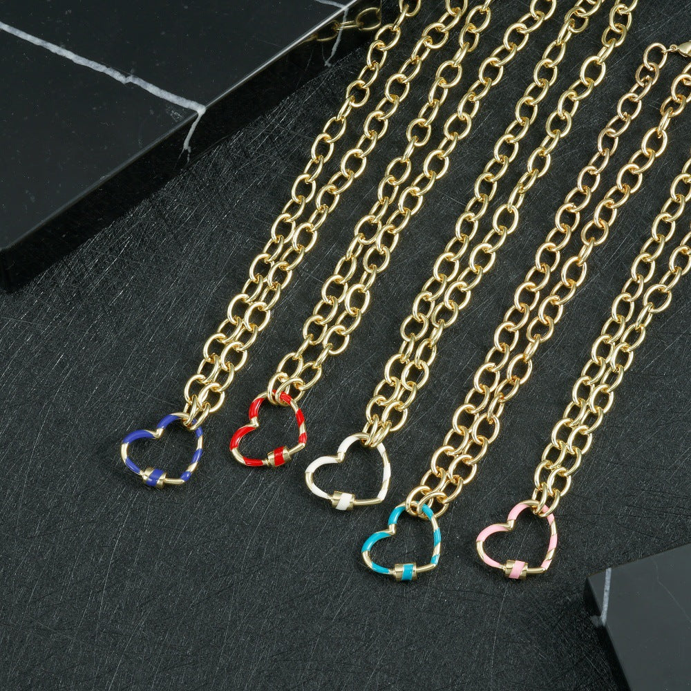 For Hip-Hop Style Necklace Featuring Customizable Design In Trendy Urban Fashion