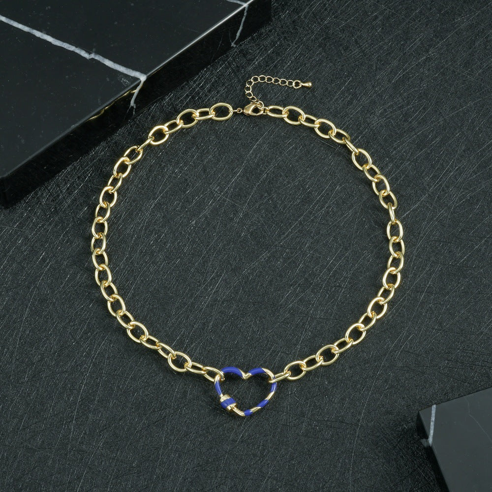 For Hip-Hop Style Necklace Featuring Customizable Design In Trendy Urban Fashion