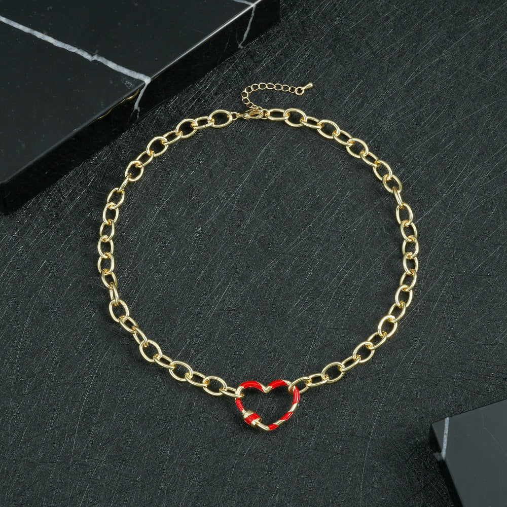 For Hip-Hop Style Necklace Featuring Customizable Design In Trendy Urban Fashion
