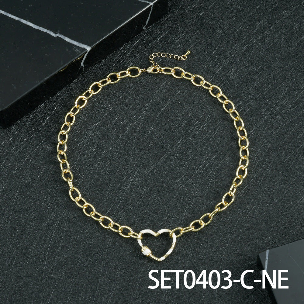 For Hip-Hop Style Necklace Featuring Customizable Design In Trendy Urban Fashion