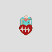 240823005 Red Heart Electrocardiogram