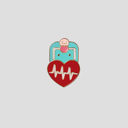 Cartoon Angel Human Pin Brooches In Multicolor Featuring Unique Design