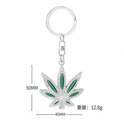 Green Maple Leaf + 8-Character Buckle