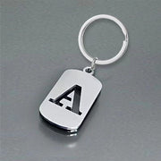 Letter A+ Keychain