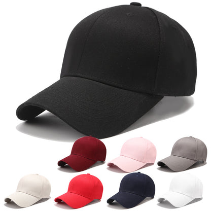 Solid Color Baseball Cap With Curved Brim In Grey, Made Of Cotton Featuring Embroidery, Suitable For Spring & Summer Adults