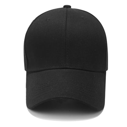 Solid Color Baseball Cap With Curved Brim In Grey, Made Of Cotton Featuring Embroidery, Suitable For Spring & Summer Adults