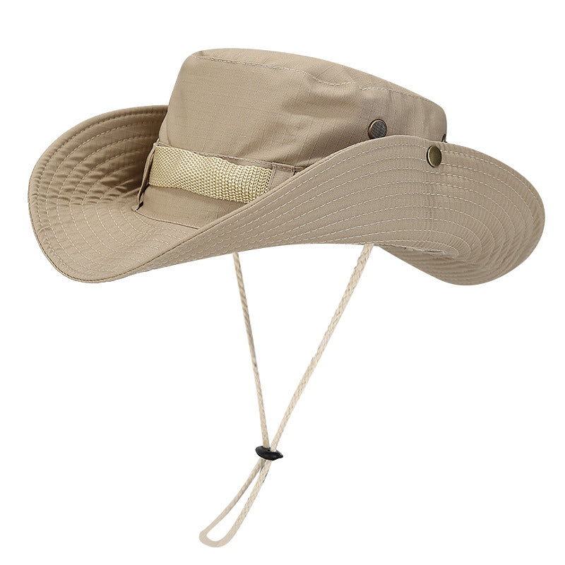 Adult Bucket Hat With Ruffles Brim In Army Green, Acrylic Material, Perfect For Spring & Summer