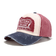 Denim Blue Wine Red