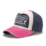 Rose Red Denim Blue