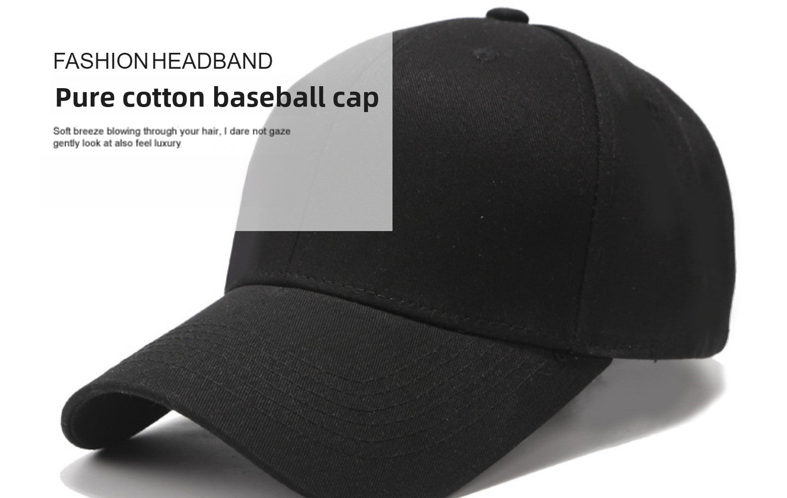 Solid Color Baseball Cap With Curved Brim In Grey, Made Of Cotton Featuring Embroidery, Suitable For Spring & Summer Adults