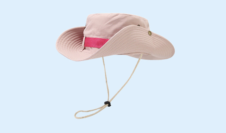 Adult Bucket Hat With Ruffles Brim In Army Green, Acrylic Material, Perfect For Spring & Summer