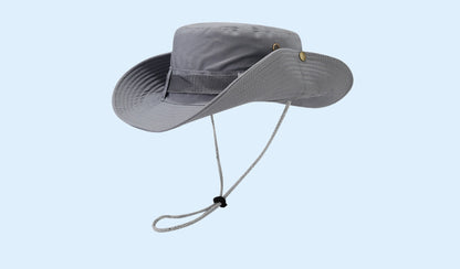 Adult Bucket Hat With Ruffles Brim In Army Green, Acrylic Material, Perfect For Spring & Summer