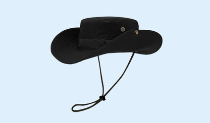Adult Bucket Hat With Ruffles Brim In Army Green, Acrylic Material, Perfect For Spring & Summer