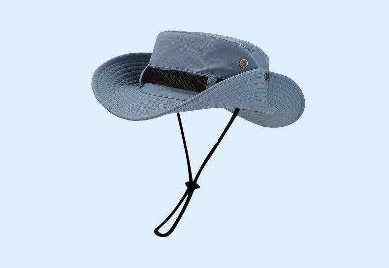 Adult Bucket Hat With Ruffles Brim In Army Green, Acrylic Material, Perfect For Spring & Summer