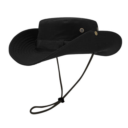 Adult Bucket Hat With Ruffles Brim In Army Green, Acrylic Material, Perfect For Spring & Summer