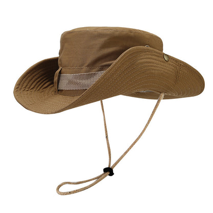 Adult Bucket Hat With Ruffles Brim In Army Green, Acrylic Material, Perfect For Spring & Summer