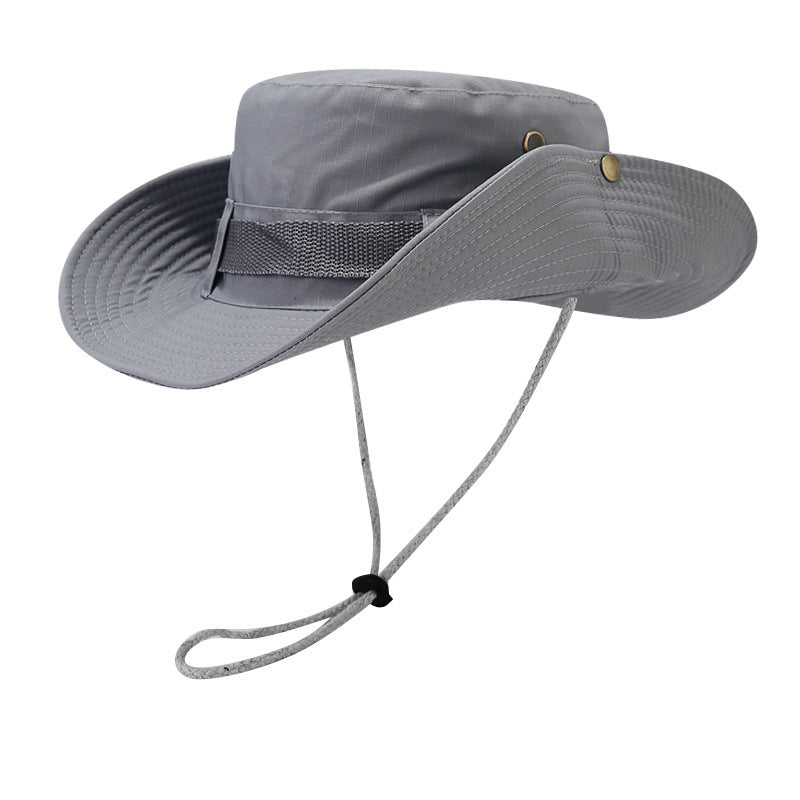 Adult Bucket Hat With Ruffles Brim In Army Green, Acrylic Material, Perfect For Spring & Summer