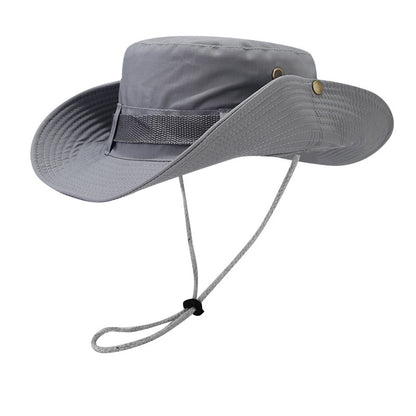 Adult Bucket Hat With Ruffles Brim In Army Green, Acrylic Material, Perfect For Spring & Summer