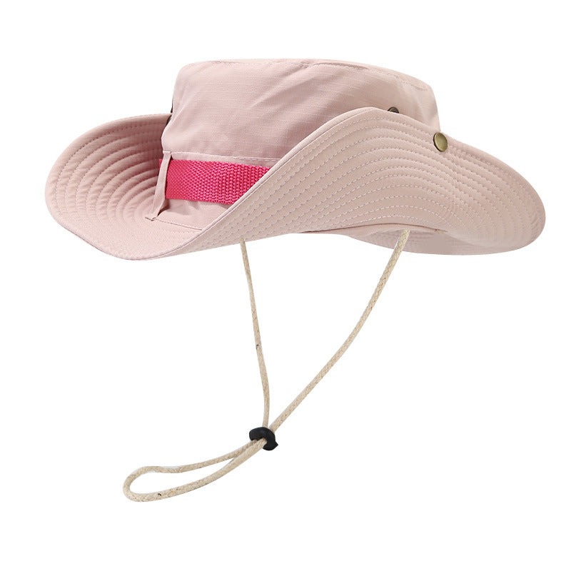 Adult Bucket Hat With Ruffles Brim In Army Green, Acrylic Material, Perfect For Spring & Summer