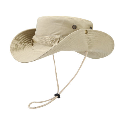 Adult Bucket Hat With Ruffles Brim In Army Green, Acrylic Material, Perfect For Spring & Summer