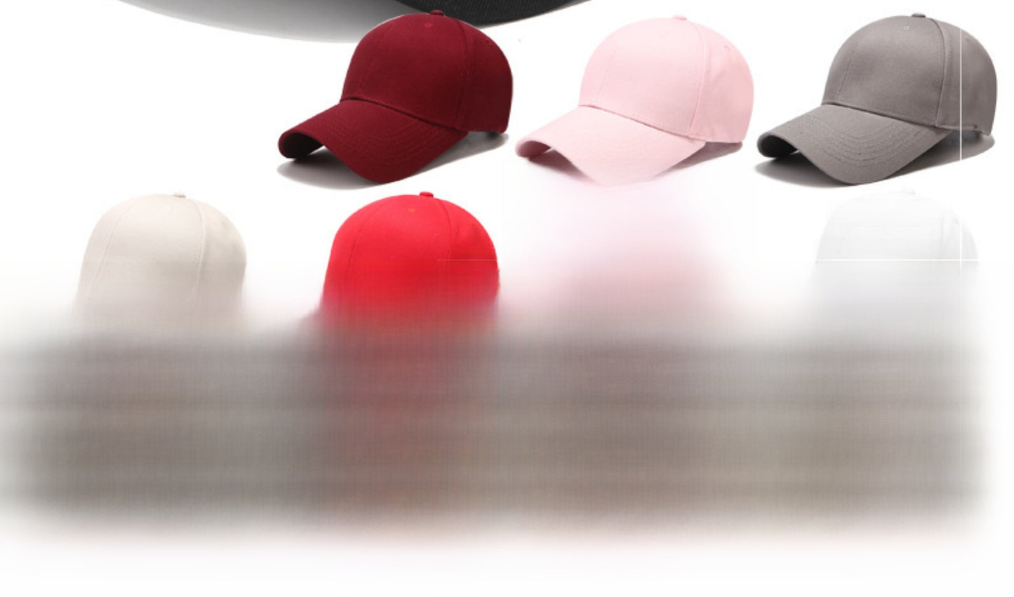 Solid Color Baseball Cap With Curved Brim In Grey, Made Of Cotton Featuring Embroidery, Suitable For Spring & Summer Adults