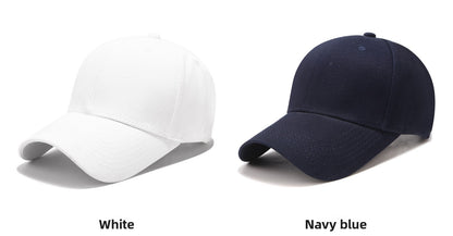 Solid Color Baseball Cap With Curved Brim In Grey, Made Of Cotton Featuring Embroidery, Suitable For Spring & Summer Adults