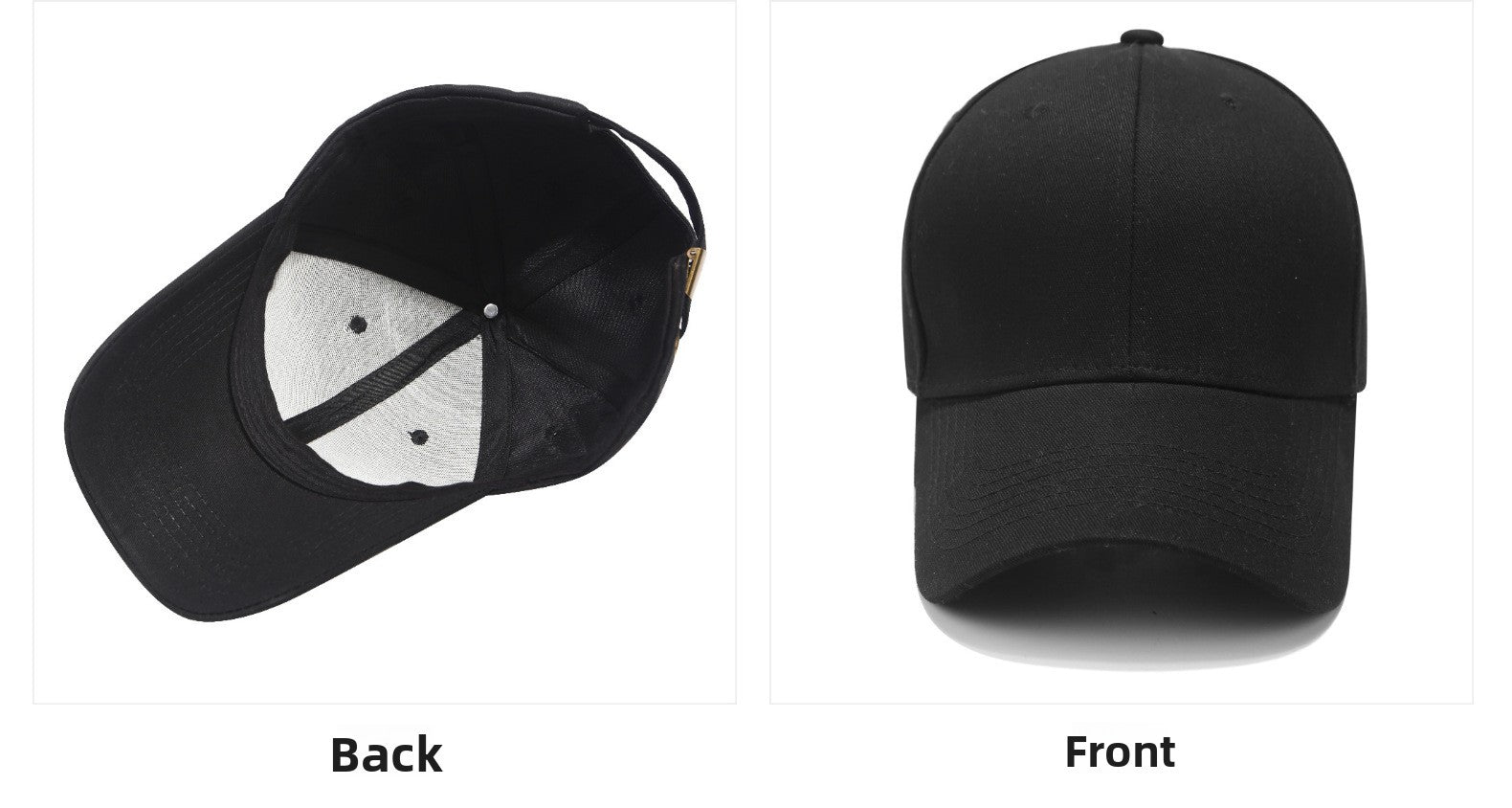 Solid Color Baseball Cap With Curved Brim In Grey, Made Of Cotton Featuring Embroidery, Suitable For Spring & Summer Adults