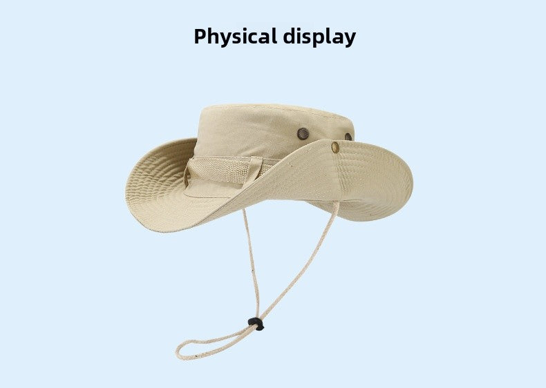 Adult Bucket Hat With Ruffles Brim In Army Green, Acrylic Material, Perfect For Spring & Summer