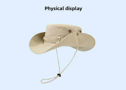 Adult Bucket Hat With Ruffles Brim In Army Green, Acrylic Material, Perfect For Spring & Summer