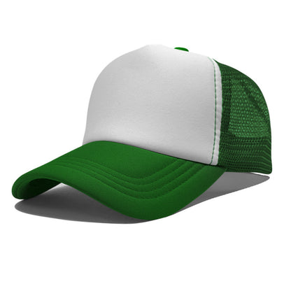 LOGO Casual Style Curved Brim Mesh Hat For Adults In Summer, Featuring Polyester Material With Embroidery Craft