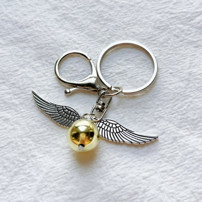Anime Pattern Hip-Hop Style Pendant In Golden Color, Stylish Hanging Accessory