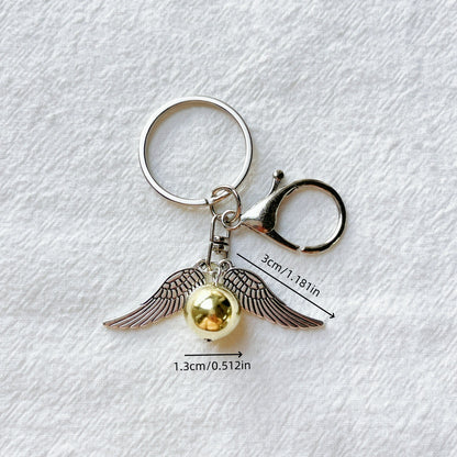 Anime Pattern Hip-Hop Style Pendant In Golden Color, Stylish Hanging Accessory