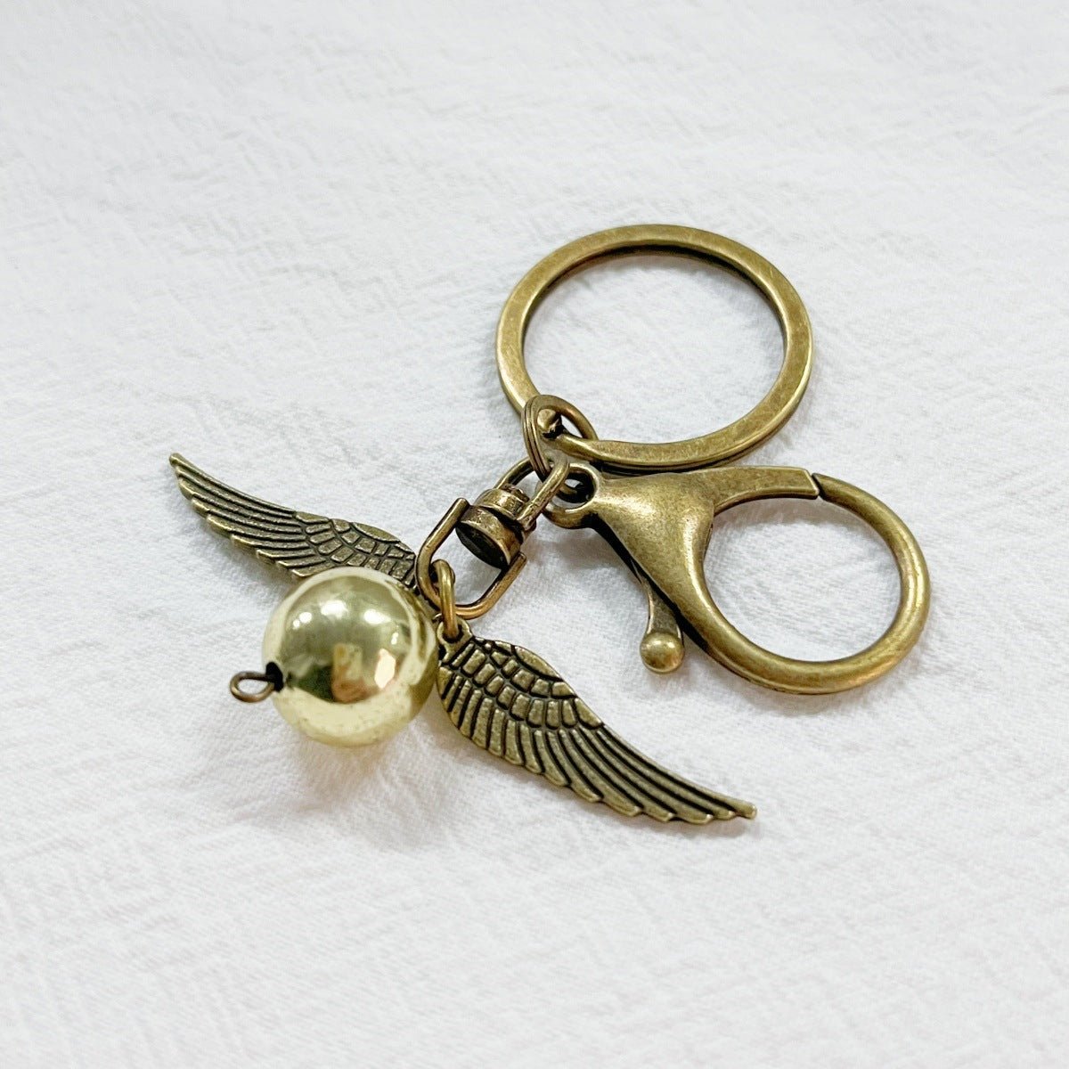 Anime Pattern Hip-Hop Style Pendant In Golden Color, Stylish Hanging Accessory