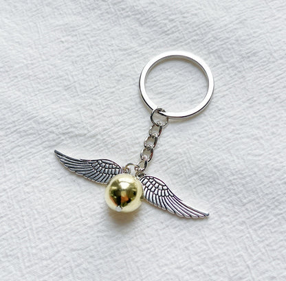 Anime Pattern Hip-Hop Style Pendant In Golden Color, Stylish Hanging Accessory