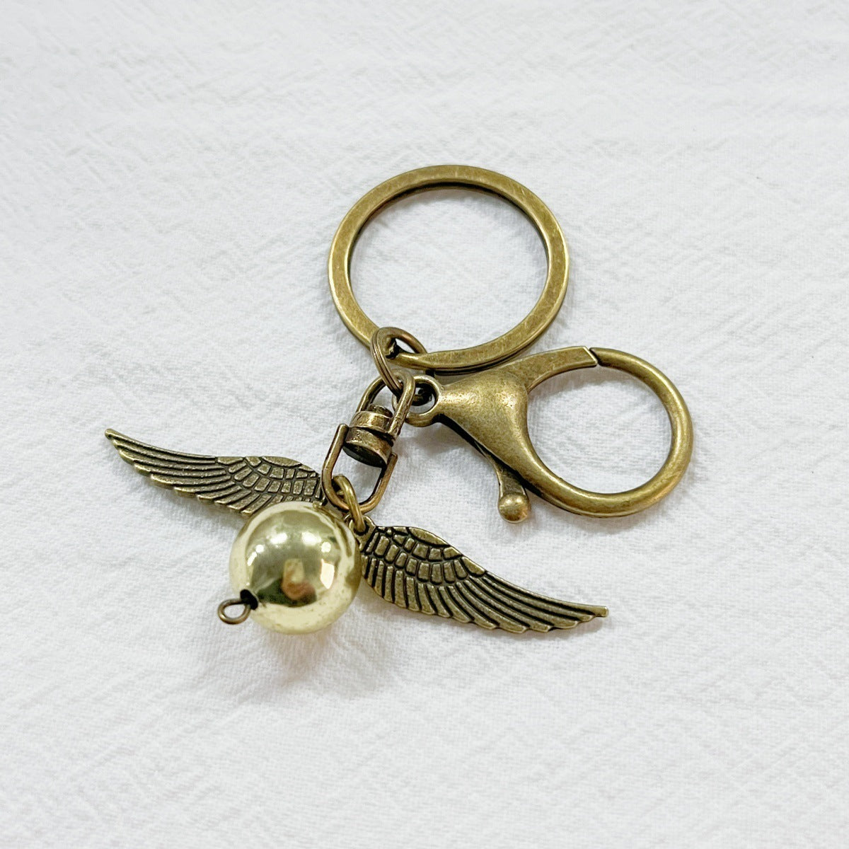 Anime Pattern Hip-Hop Style Pendant In Golden Color, Stylish Hanging Accessory