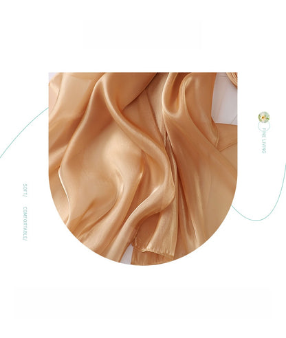 Elegant Organza Kerchief Silk Scarf Featuring Lightweight And Sheer Fabric For Stylish Accessories