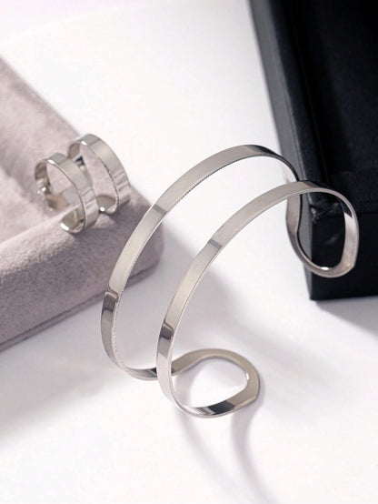 Golden Jewelry Set Featuring Metal Material For Elegant Wear