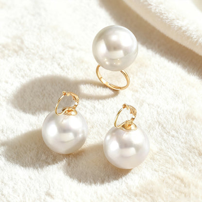 Women’s Jewelry Set Featuring Imitation Pearl In Elegant White