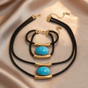 Gold + Turquoise