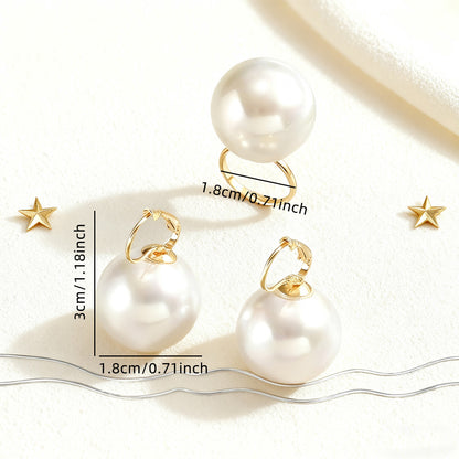 Women’s Jewelry Set Featuring Imitation Pearl In Elegant White