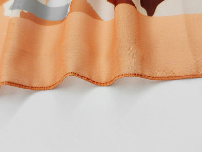 Ethnic Organza Kerchief Scarf Suitable For All Seasons Featuring Lightweight And Stylish Design