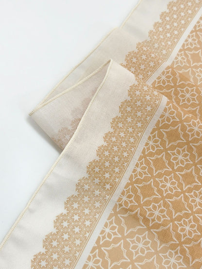 Ethnic Organza Kerchief Scarf Suitable For All Seasons Featuring Lightweight And Stylish Design