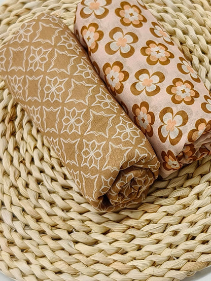 Ethnic Organza Kerchief Scarf Suitable For All Seasons Featuring Lightweight And Stylish Design