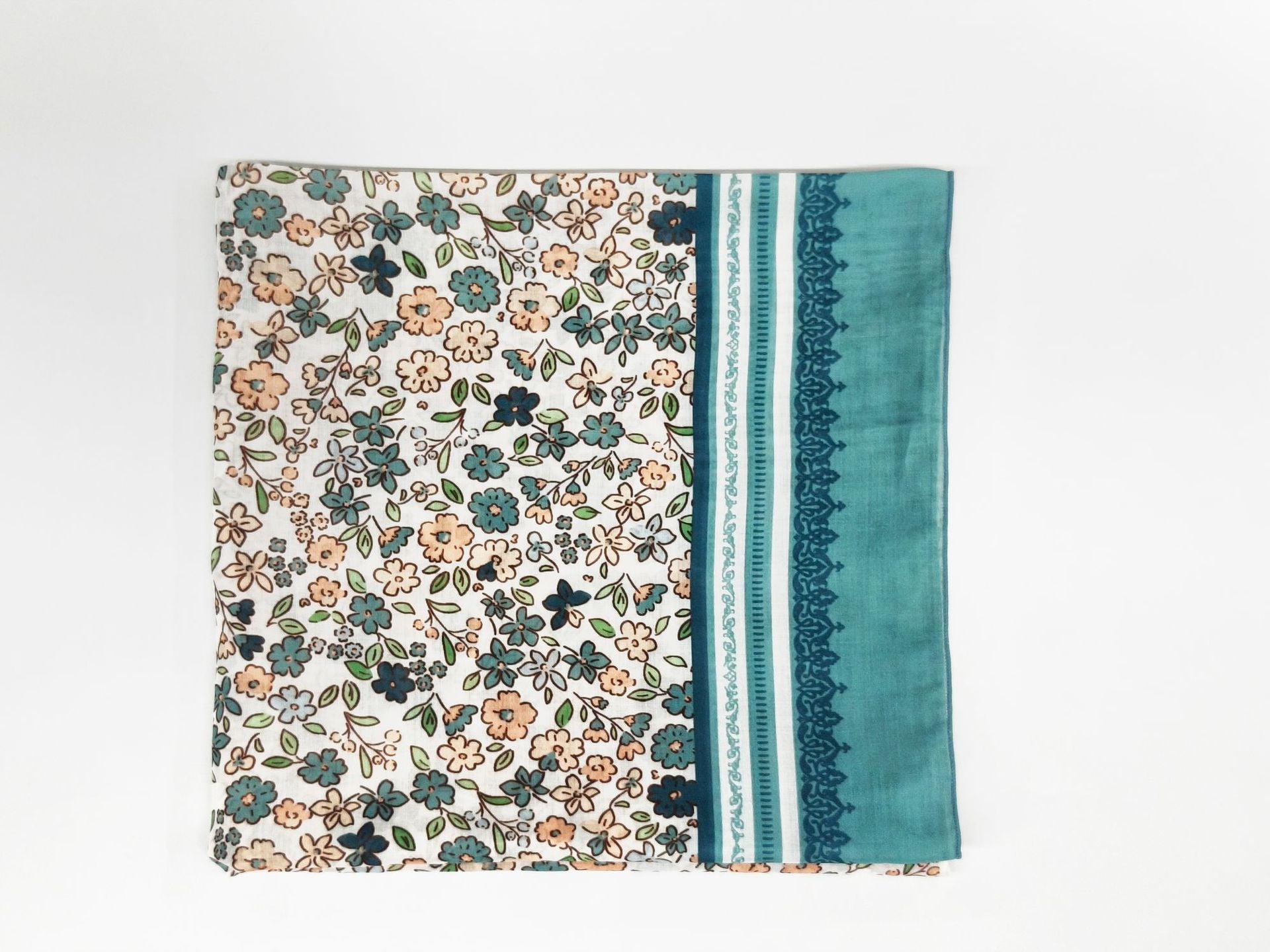 Ethnic Organza Kerchief Scarf Suitable For All Seasons Featuring Lightweight And Stylish Design