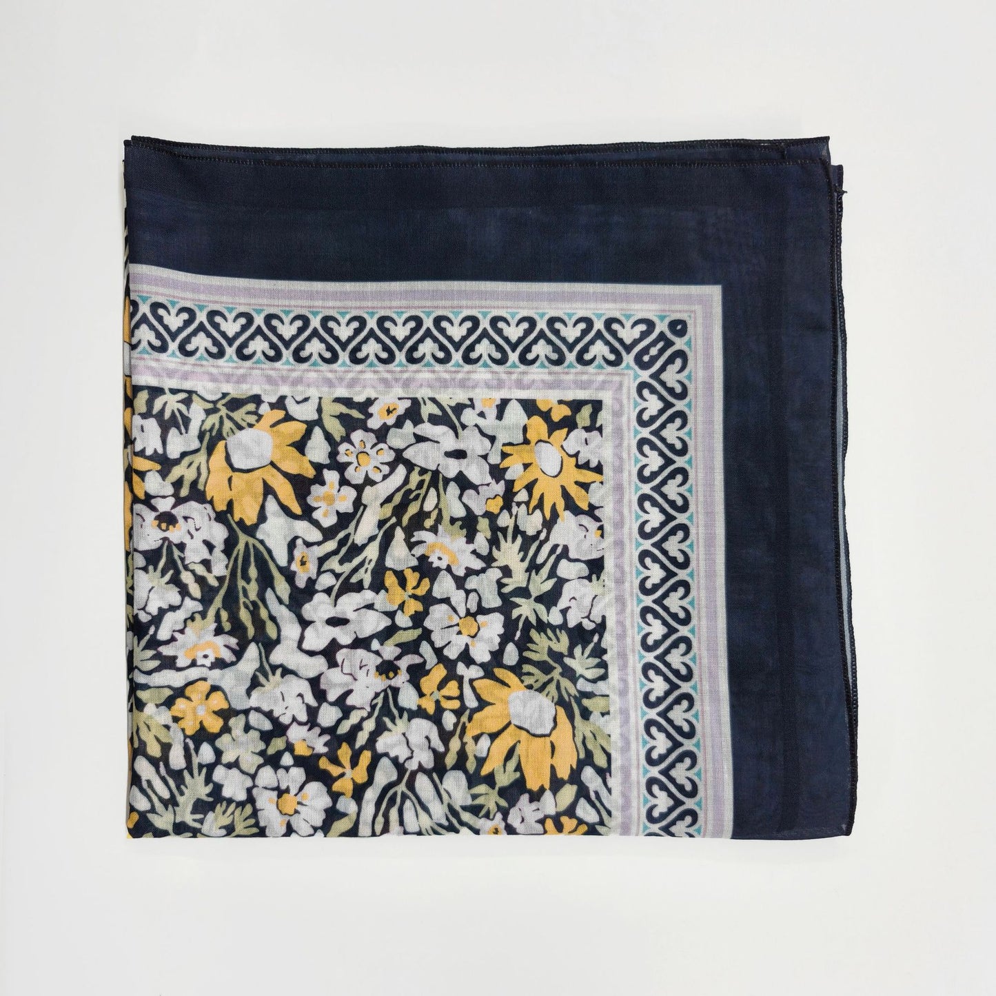 Ethnic Organza Kerchief Scarf Suitable For All Seasons Featuring Lightweight And Stylish Design