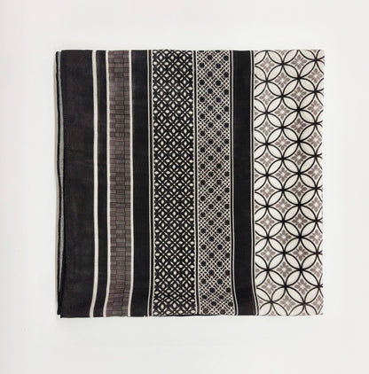 Ethnic Organza Kerchief Scarf Suitable For All Seasons Featuring Lightweight And Stylish Design