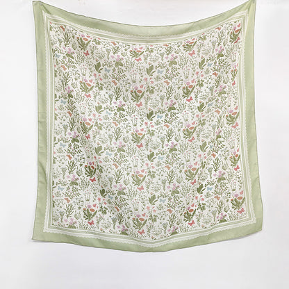 Ethnic Organza Kerchief Scarf Suitable For All Seasons Featuring Lightweight And Stylish Design