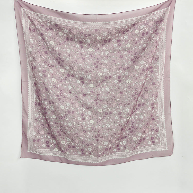 Ethnic Organza Kerchief Scarf Suitable For All Seasons Featuring Lightweight And Stylish Design